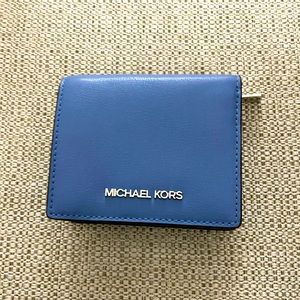 Michael Kors Card Case wallet Pale blue